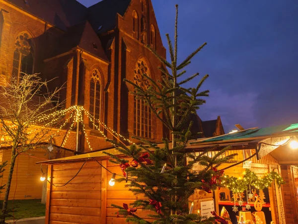 Weihnachtsmarkt Münsterland — Stockfoto