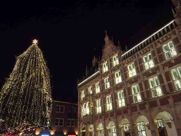 Tempo Natal Cidade Alemã Bocholt — Fotografia de Stock