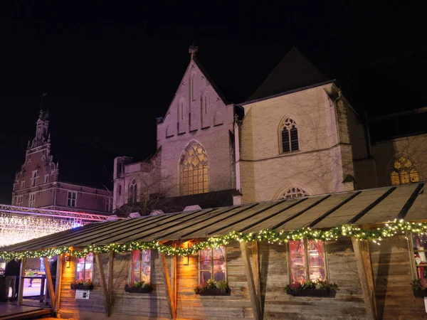 Kerstmis Duitse Stad Bocholt — Stockfoto