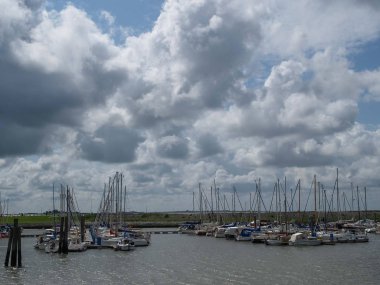 Alman kuzey denizindeki Langeoog plajı.