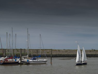 Alman kuzey denizindeki Langeoog plajı.