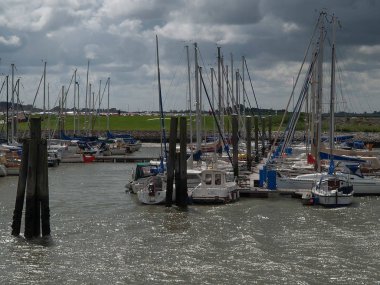 Alman kuzey denizindeki Langeoog plajı.