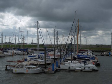 Alman kuzey denizindeki Langeoog plajı.