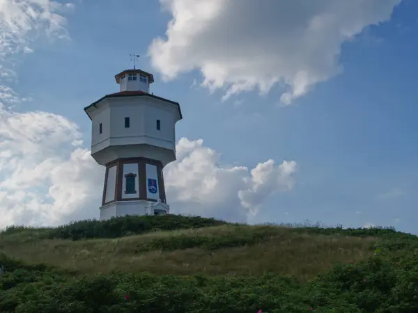 Pláž Langeoog Německém Severním Moři — Stock fotografie