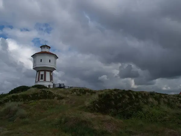 Praia Langeoog Mar Norte Alemão — Fotografia de Stock