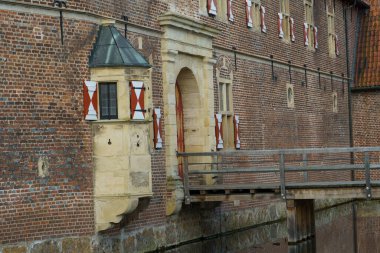 Almanya 'daki Raesfeld Şatosu' nda bahar geldi.