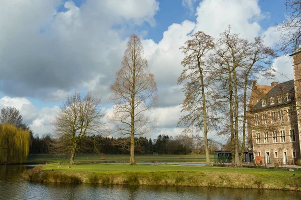 Spring Time Castle Raesfeld Germany — Stock Photo, Image