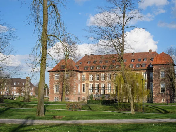 Sonniger Frühlingstag Münsterland — Stockfoto