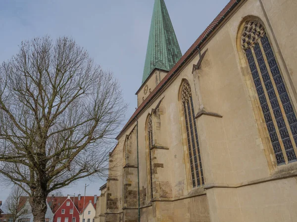 Sonniger Frühlingstag Münsterland — Stockfoto