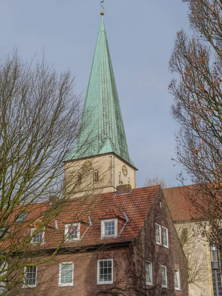 Journée Ensoleillée Printemps Dans Muensterland Allemand — Photo