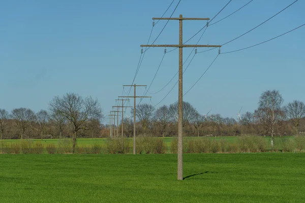 Almanya 'da baharda güneşli bir gün