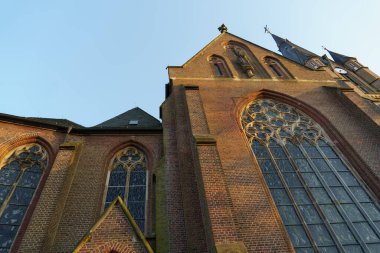 Alman Muensterland 'inde bahar geldi.