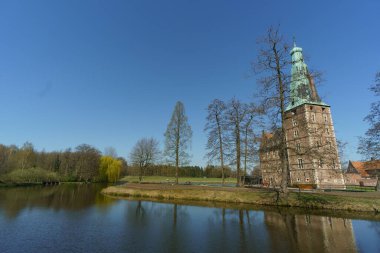 Alman Muensterland 'inde bahar geldi.