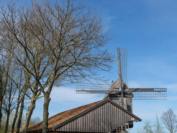 Весеннее Время Германии Muensterland — стоковое фото