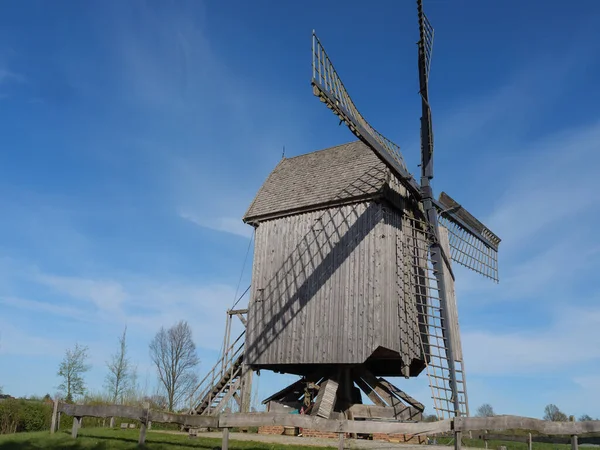 Vårtid Det Tyska Muensterland — Stockfoto