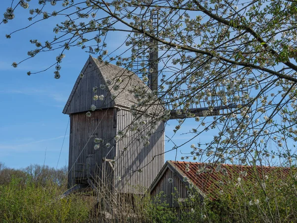 Printemps Dans Pays Des Muentins Allemand — Photo