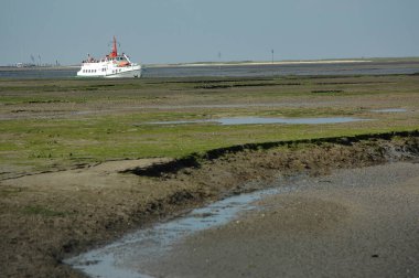 Kuzey denizindeki Alman Spiekeroog adası.