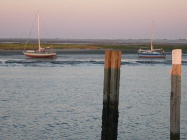 Kuzey denizindeki Alman Spiekeroog adası.