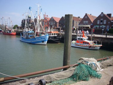 Kuzey denizindeki Alman Spiekeroog adası.
