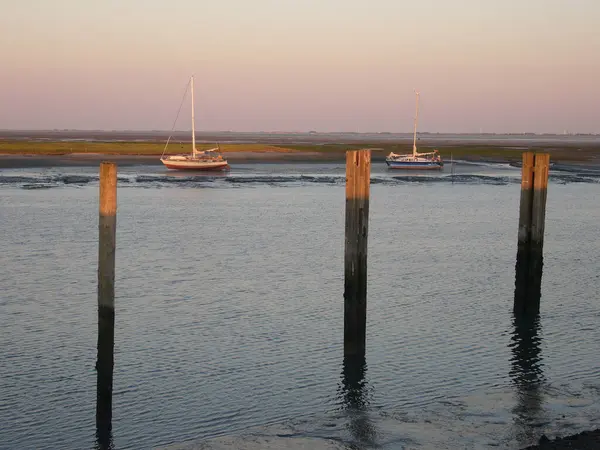 Die Deutsche Insel Spiekeroog Der Nordsee — Stockfoto