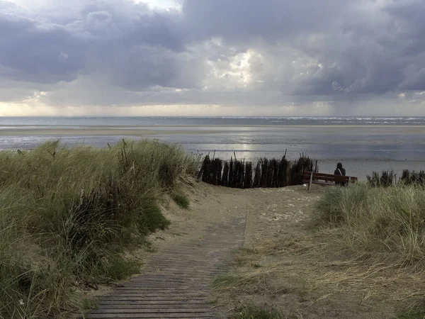 Ilha Alemã Spiekeroog Mar Norte — Fotografia de Stock