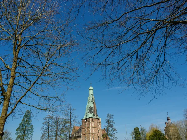 Printemps Dans Muensterland Allemand Près Ville Borken — Photo