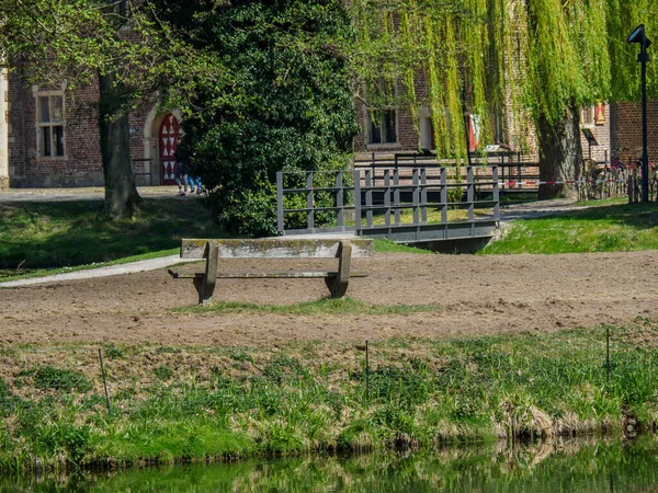 Tavasszal Német Muensterland Közelében Város Borken — Stock Fotó