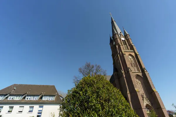 Malá Vesnice Weseke Německu — Stock fotografie