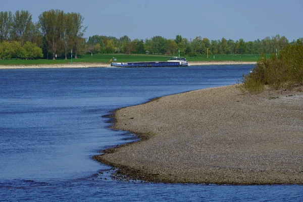 Rijn Duitsland Bij Stad Wesel — Stockfoto