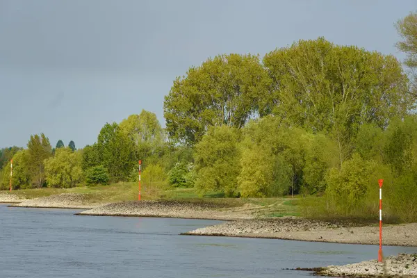 Rijn Duitsland Bij Stad Wesel — Stockfoto