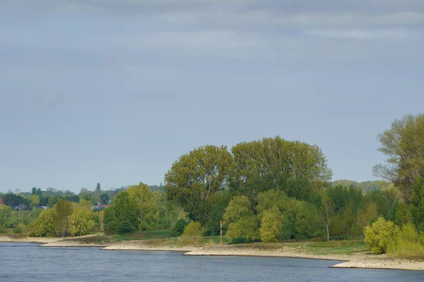 Річковий Хребет Німеччині Поблизу Міста Везель — стокове фото