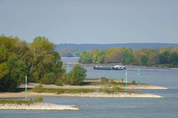 Fiume Reno Germania Vicino Alla Città Wesel — Foto Stock