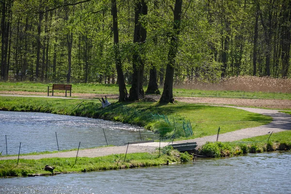 Château Raesfeld Dans Muensterland Allemand — Photo