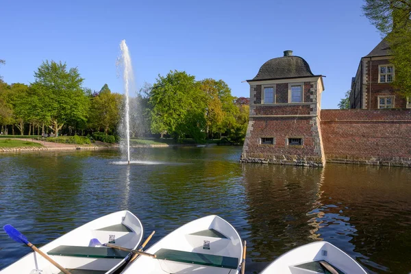 Het Kasteel Van Ahaus Duitsland — Stockfoto