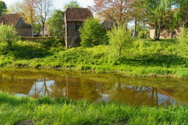 Alman şehri Vreden 'de bahar geldi.