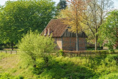 Alman şehri Vreden 'de bahar geldi.