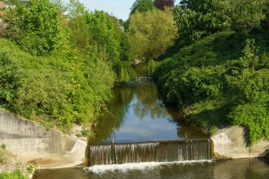Alman şehri Vreden 'de bahar geldi.
