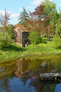 Alman şehri Vreden 'de bahar geldi.