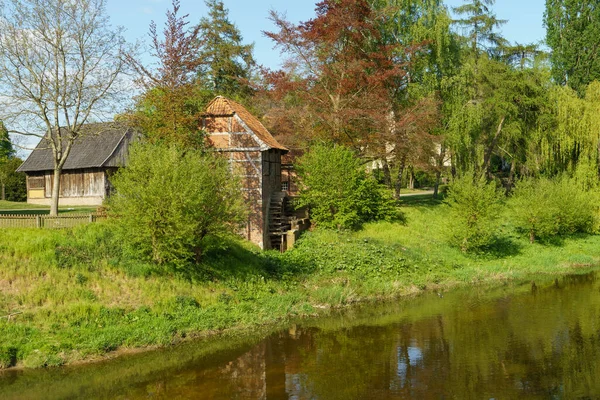 Printemps Dans Ville Allemande Vreden — Photo