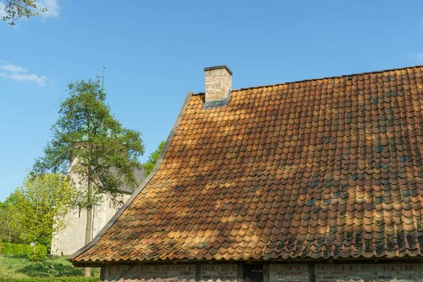 Jarní Čas Německém Městě Vreden — Stock fotografie