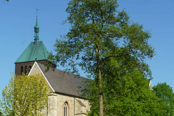 Printemps Dans Ville Allemande Vreden — Photo