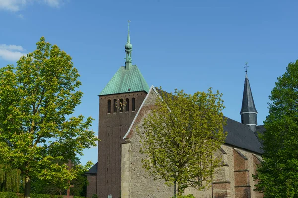 Printemps Dans Ville Allemande Vreden — Photo