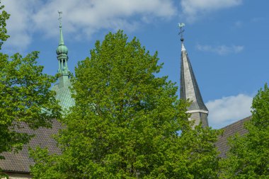 Alman şehri Vreden 'de bahar geldi.