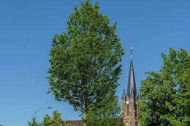 Alman Muensterland 'indeki küçük Weseke köyü.