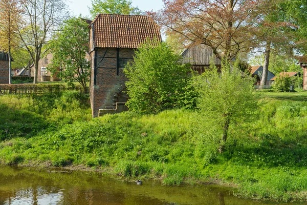 Jarní Čas Německém Městě Vreden — Stock fotografie