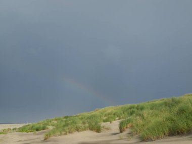 Alman kuzey denizindeki Juist Adası