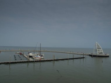 Alman kuzey denizindeki Juist Adası