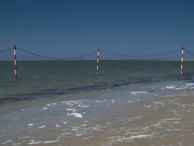 Alman kuzey denizindeki Juist Adası