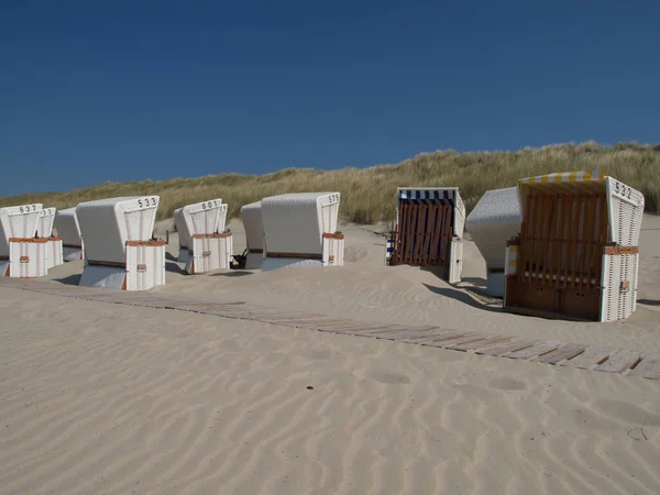 Kleine Deutsche Insel Der Nordsee — Stockfoto