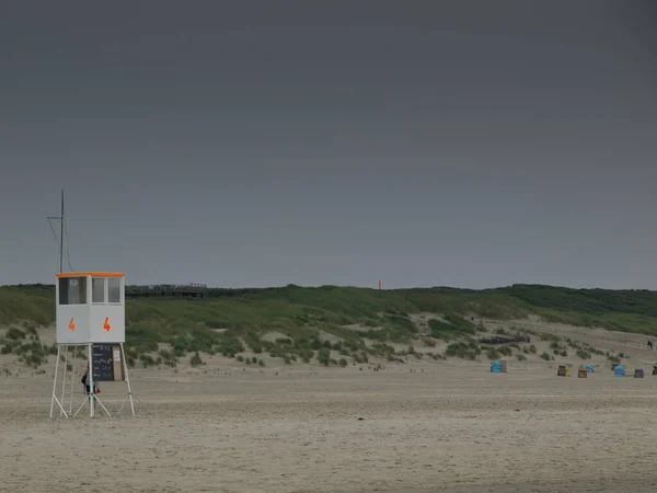 Juist Île Dans Mer Nord Allemande — Photo